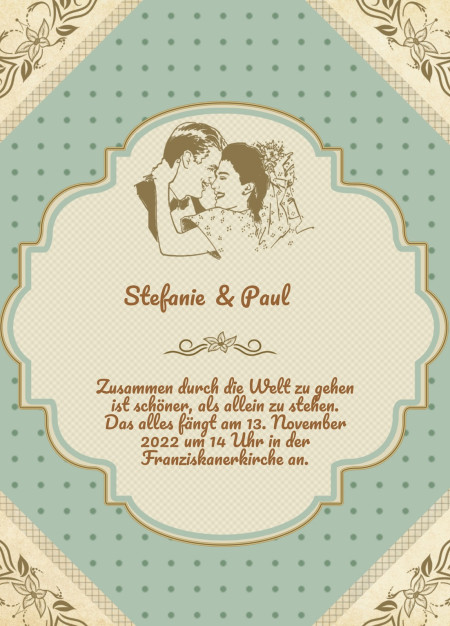 Hochzeitseinladungen drucken