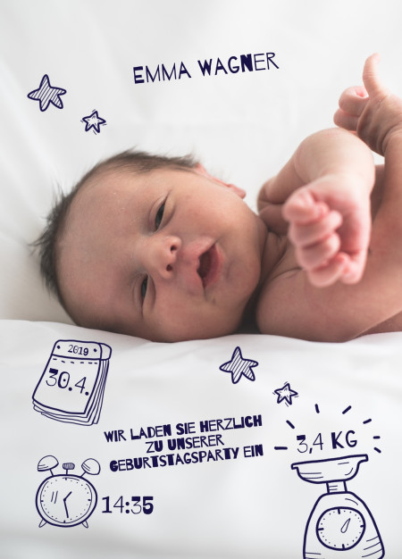 Partyeinladungen drucken